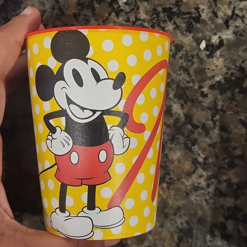 Lot of 7 Mickey Mouse Party Plates and Cups Set- 4 cups, 3 plate packs each 8 co